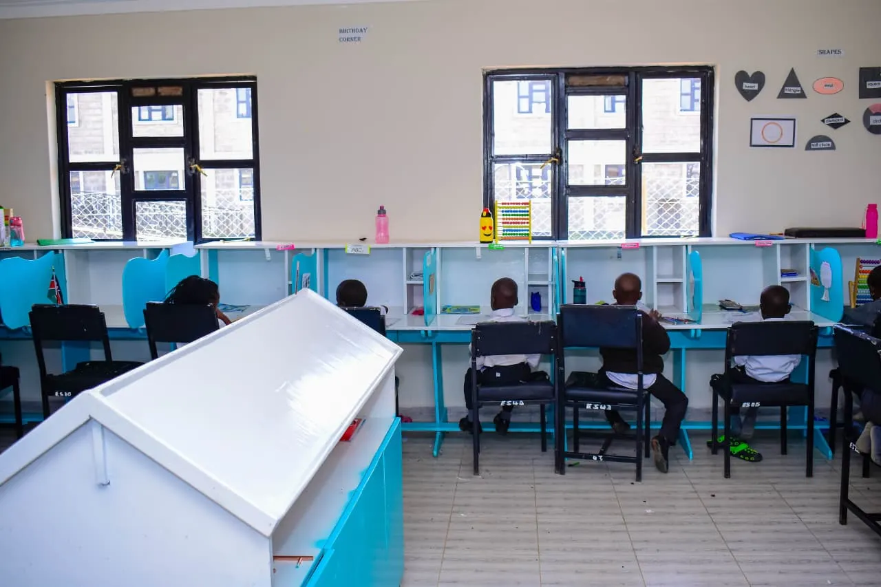 A class in junior school